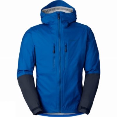 Vaude Mens Tremalzo Rain Jacket II Hydro Blue